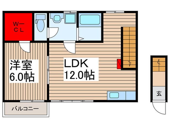 モダン南通町の物件間取画像