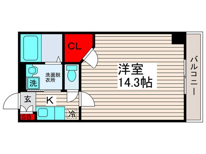 ロイヤルKJの物件間取画像