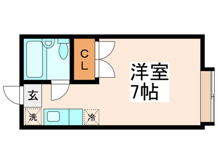 キャピタル青戸の物件間取画像