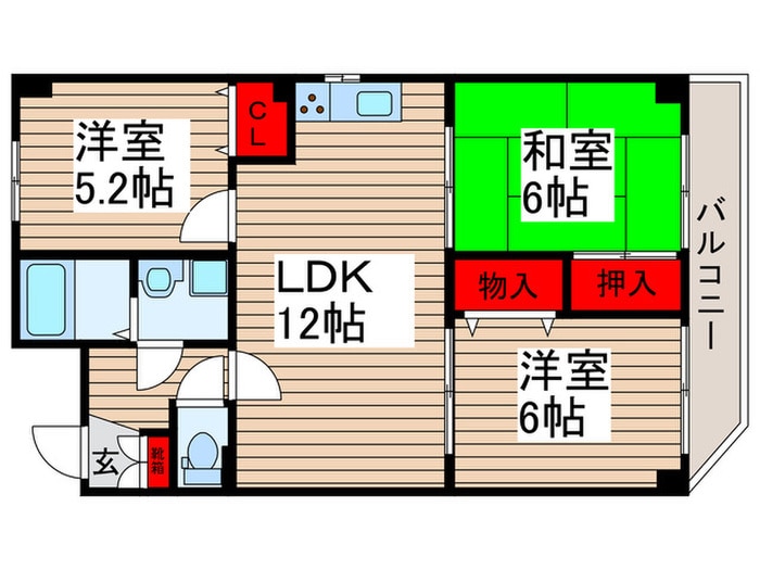 ストーン本八幡の物件間取画像