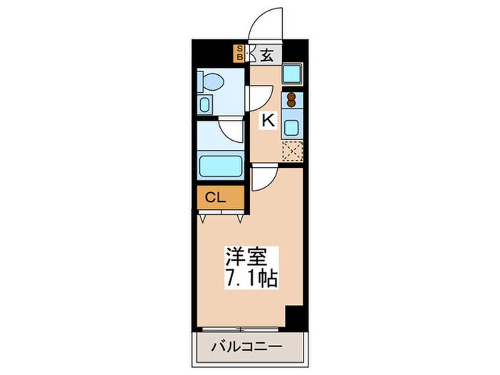 エスティメゾン高円寺の物件間取画像