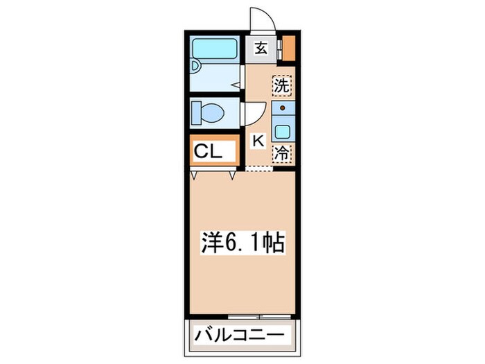 アネルバハイツＡ棟の物件間取画像
