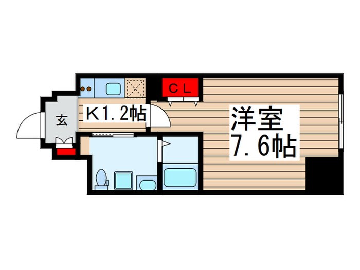 コンフォリア上野入谷の物件間取画像