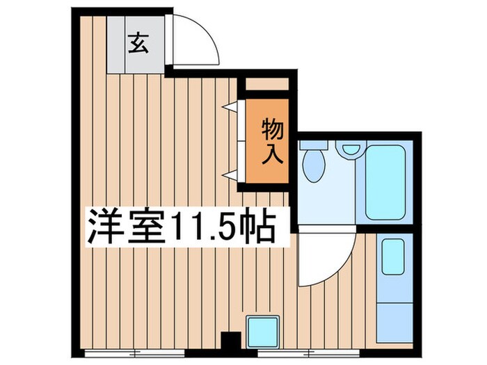 第２中村ビルの物件間取画像