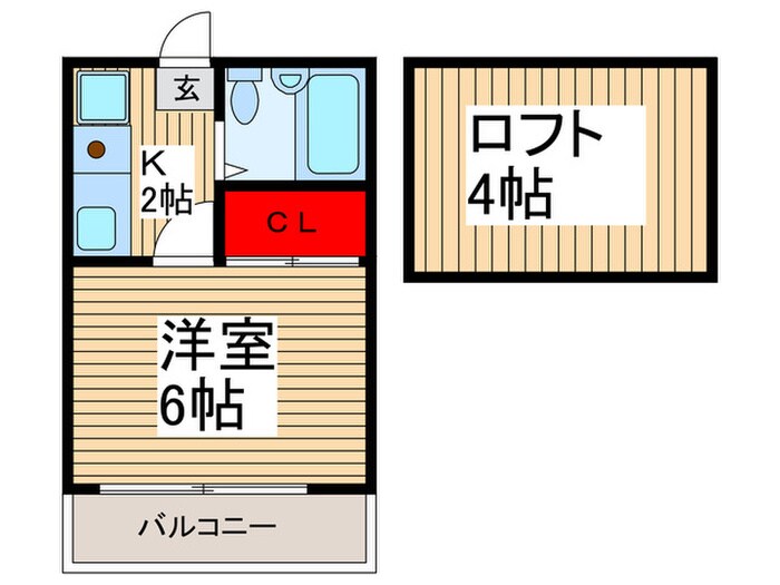 物件間取画像