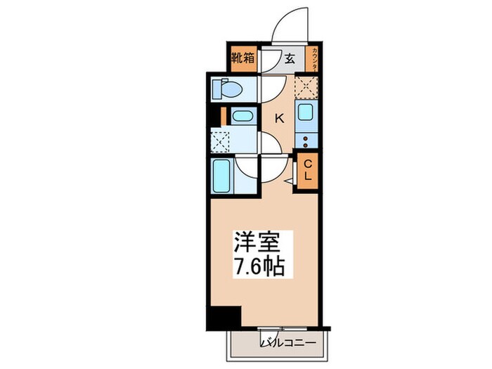 グランパセオ浅草橋Ⅱの物件間取画像