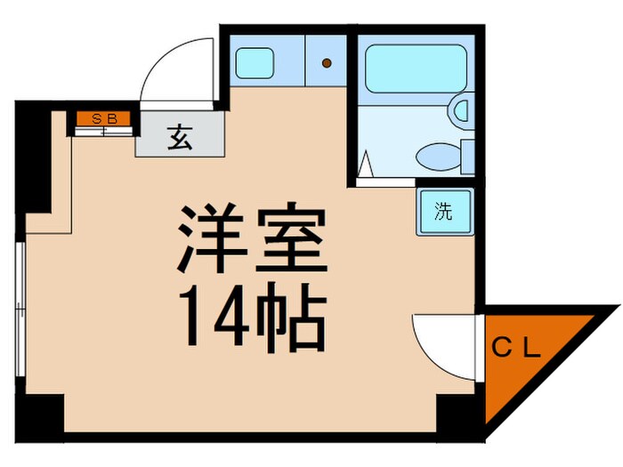 シャルレ早稲田の物件間取画像