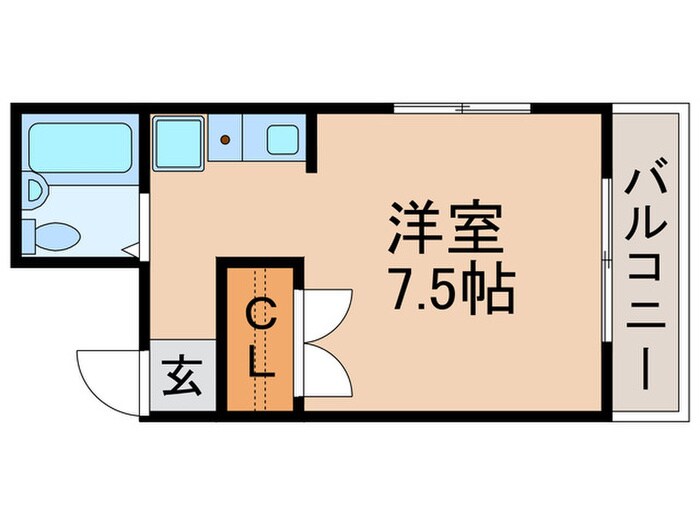 メゾンドエフの物件間取画像