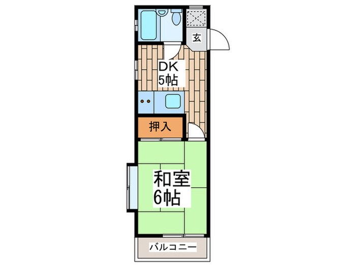 ディモラ乃菊の物件間取画像