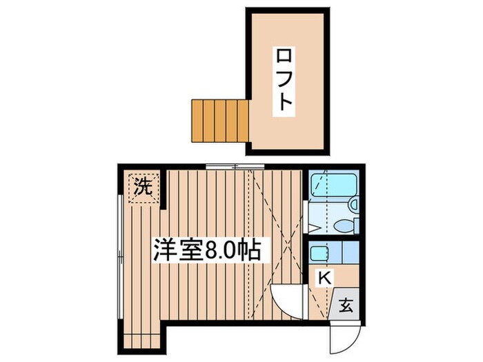 ヴィラコスモスの物件間取画像