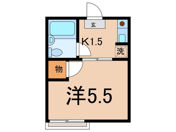 物件間取画像