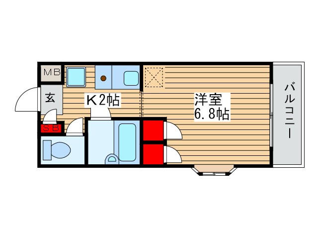 カーサＩＭの物件間取画像