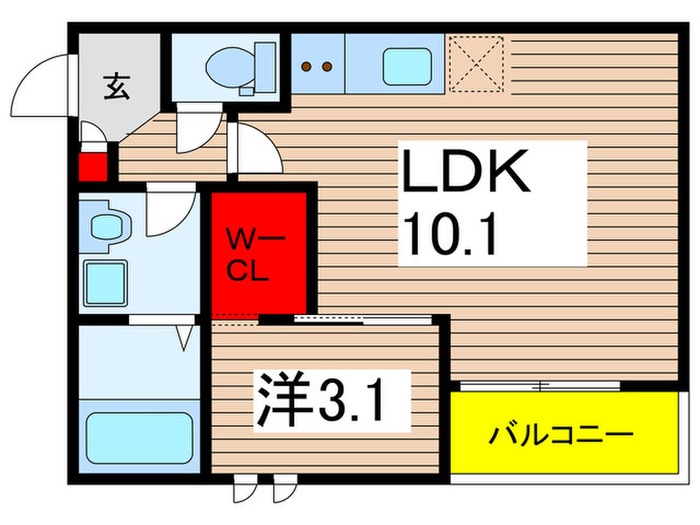 REGALEST 松ヶ丘町の物件間取画像