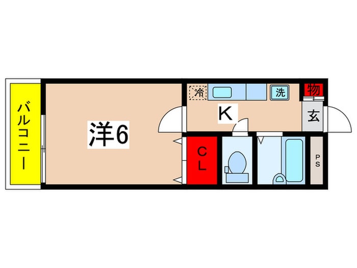 パークハイツ百合丘の物件間取画像