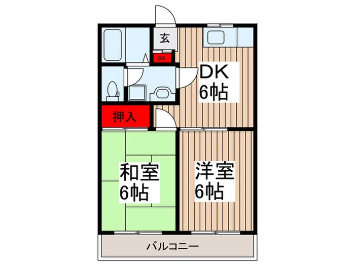 物件間取画像