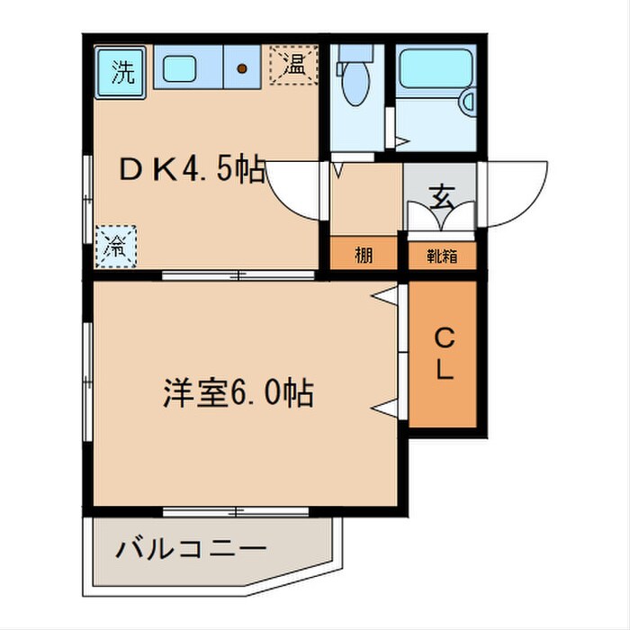 サンハイムの物件間取画像