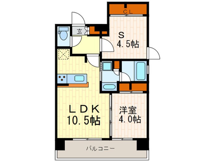 アーバネックス浅草の物件間取画像