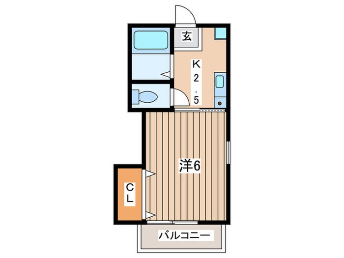 和光ハイツの物件間取画像