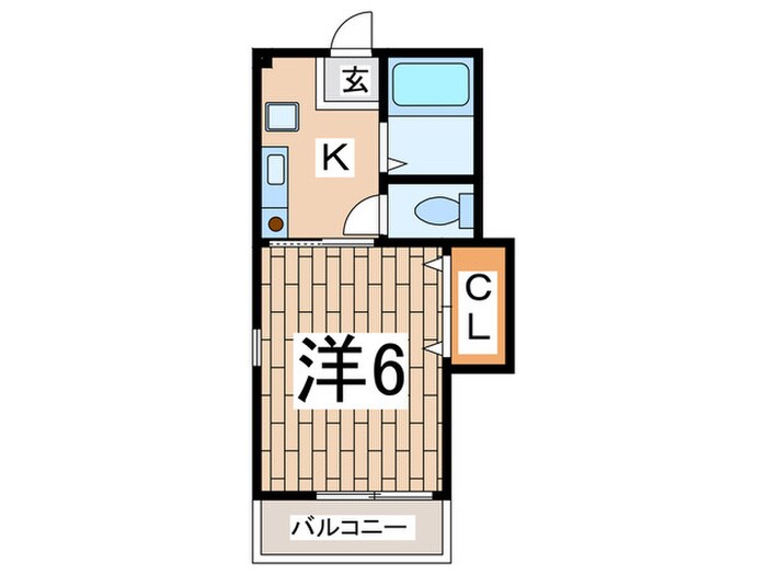 和光ハイツの物件間取画像