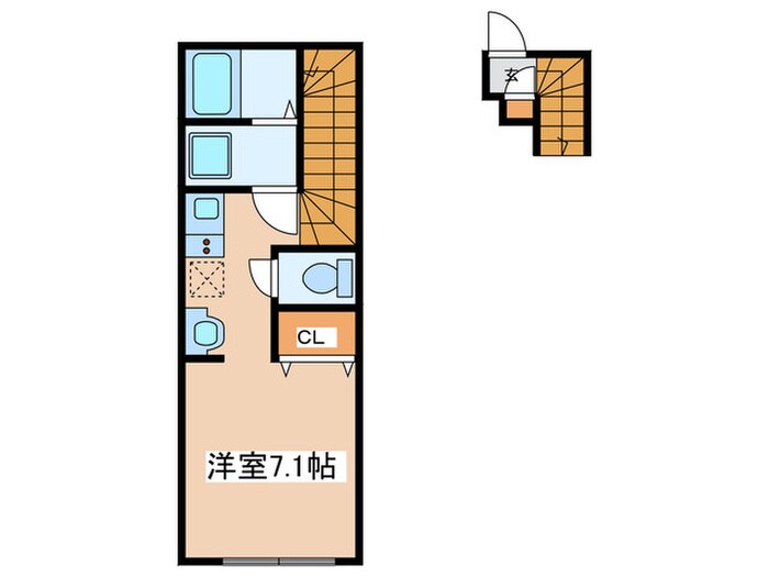 ソルナクレイシア中村橋の物件間取画像