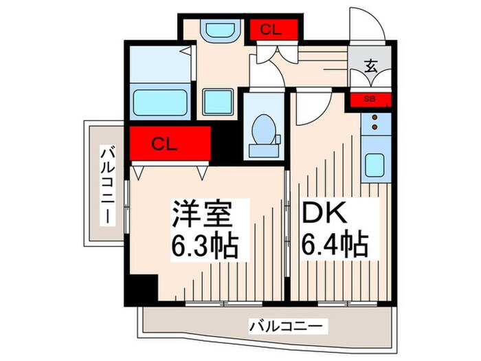 MKT葛西の物件間取画像