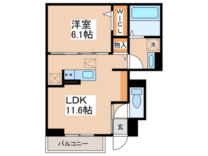 グランドソレイユの物件間取画像