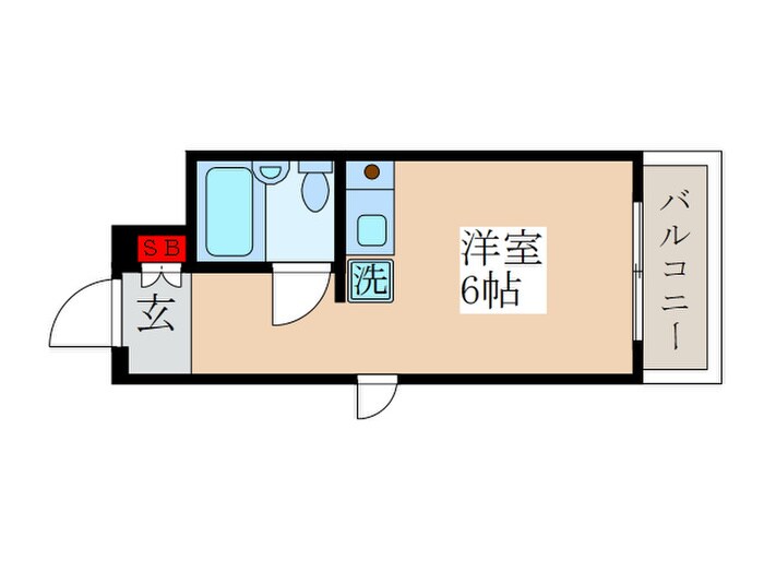 日興パレス阿佐ヶ谷PARTⅡ(304)の物件間取画像