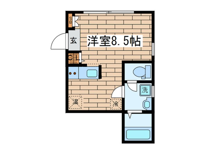 ＳＡＫＵＲＡ　ＡＸＩＳ用賀の物件間取画像