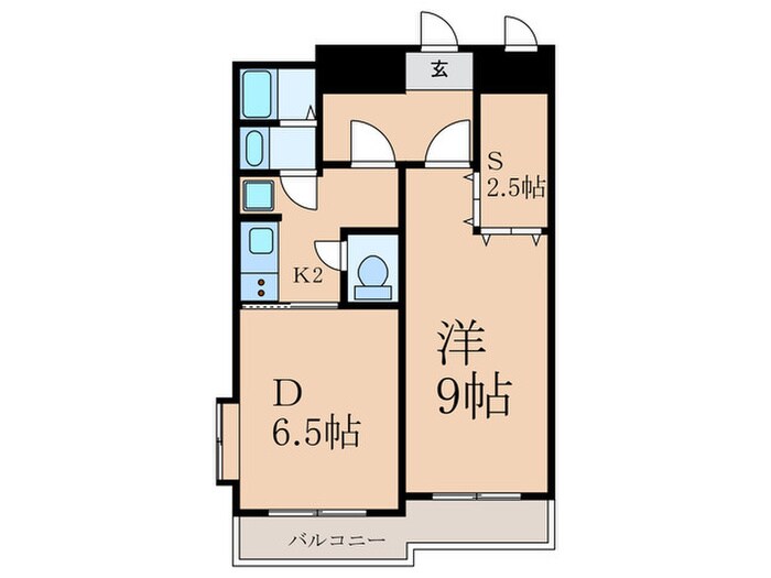 シャトレ広尾の物件間取画像