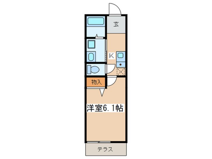 フォンス桜台の物件間取画像