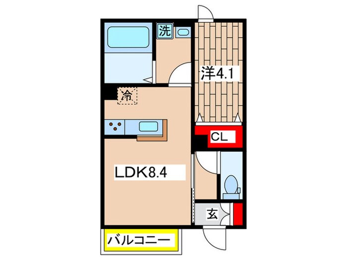 ルーチェの物件間取画像