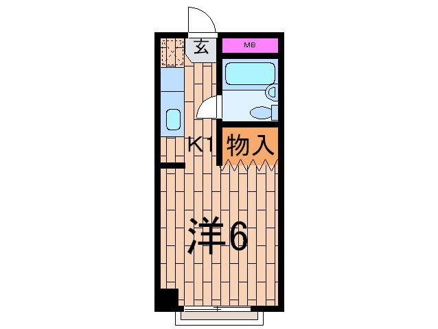 物件間取画像
