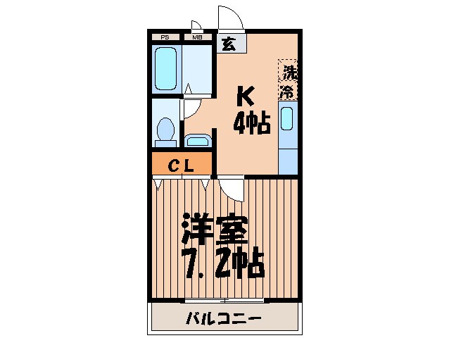 エルフコマザワレジデンスの物件間取画像