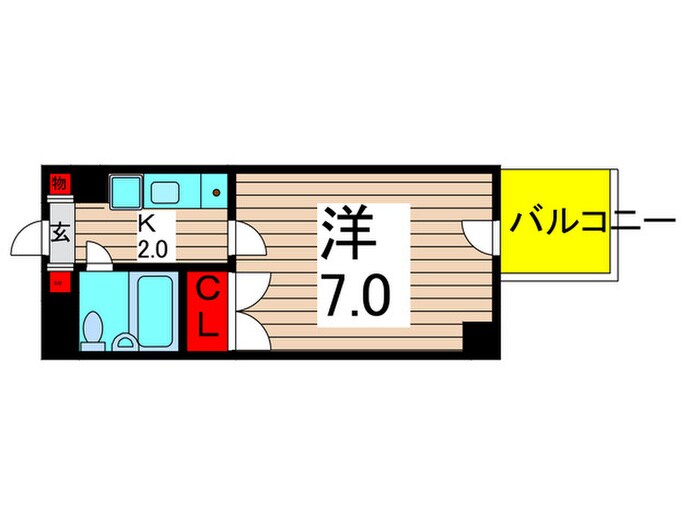 エステート亀有の物件間取画像