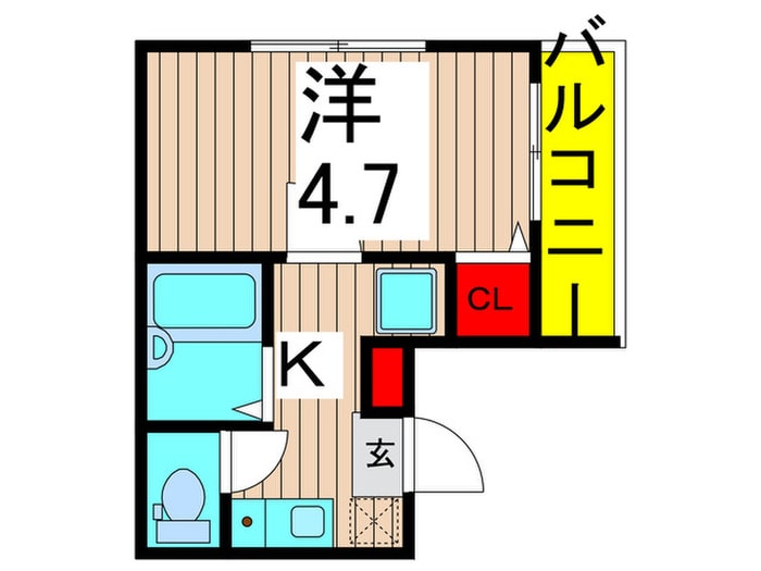 グラン綾瀬の物件間取画像