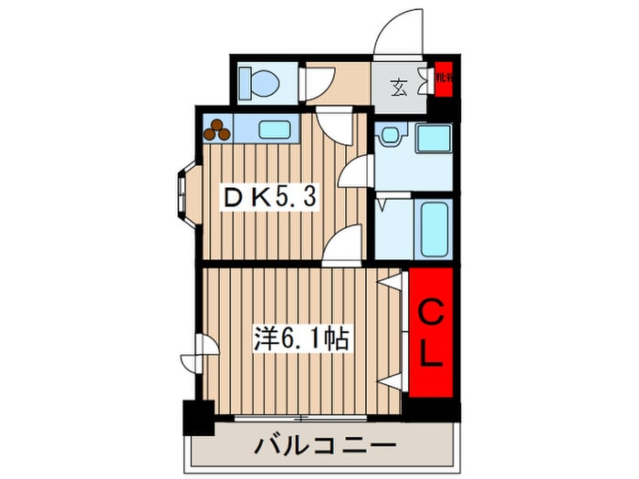 サンライズ中十条の物件間取画像