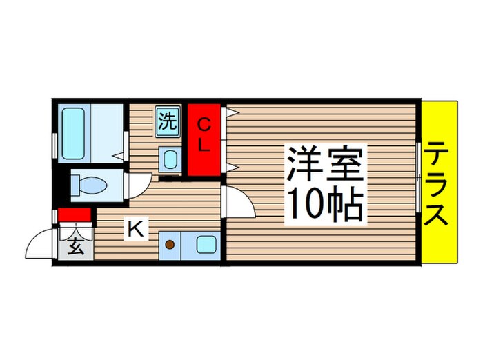 アルシオンＡ号棟の物件間取画像