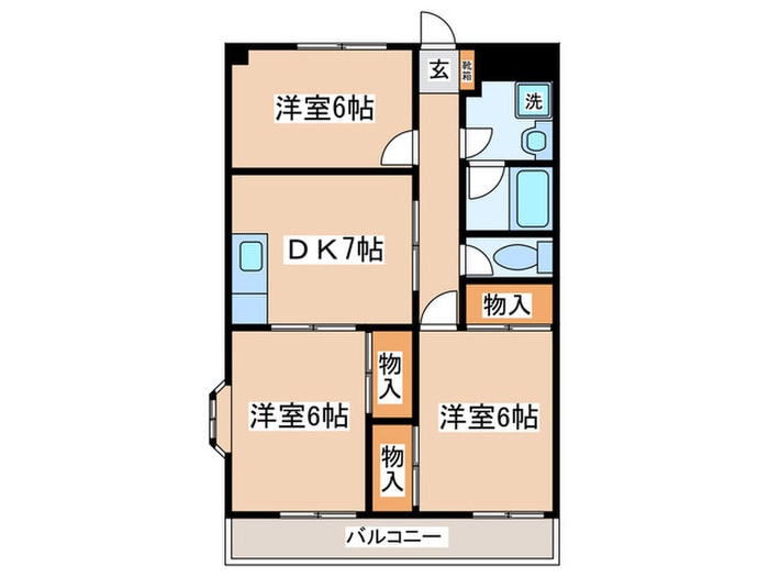 ルミエール小川の物件間取画像