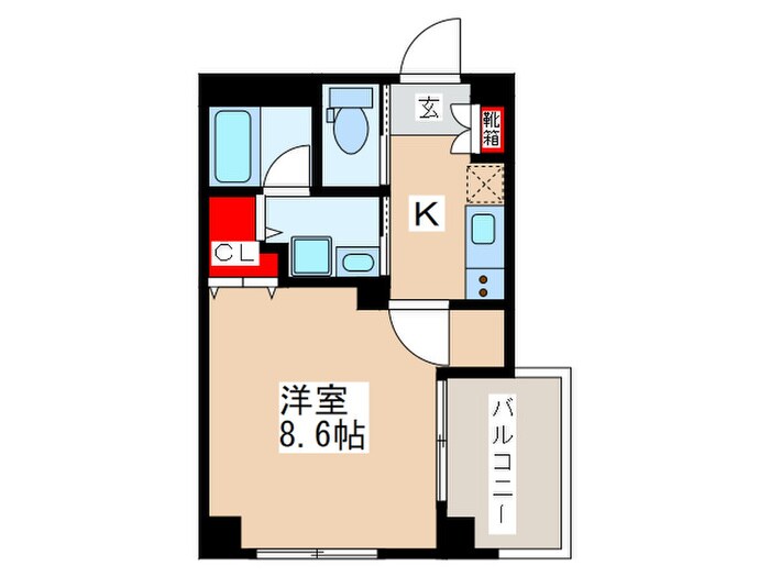 レジス立川高松町の物件間取画像