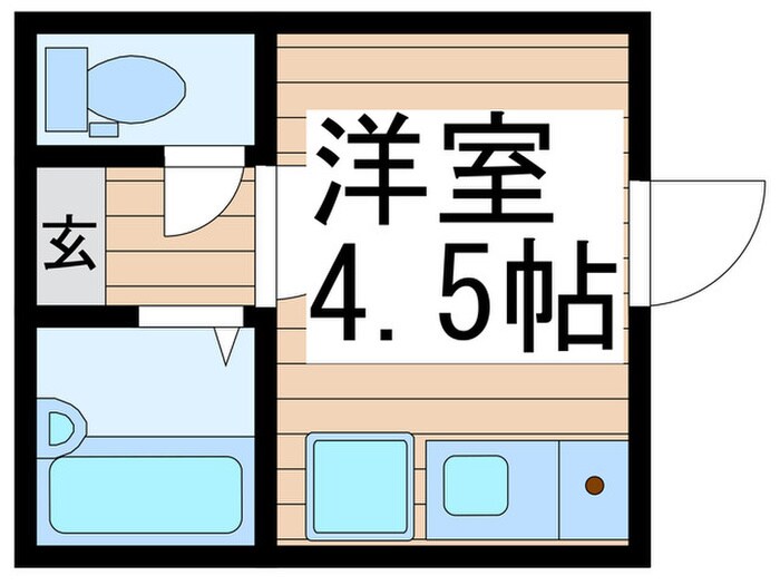 ブリリアント北千住の物件間取画像