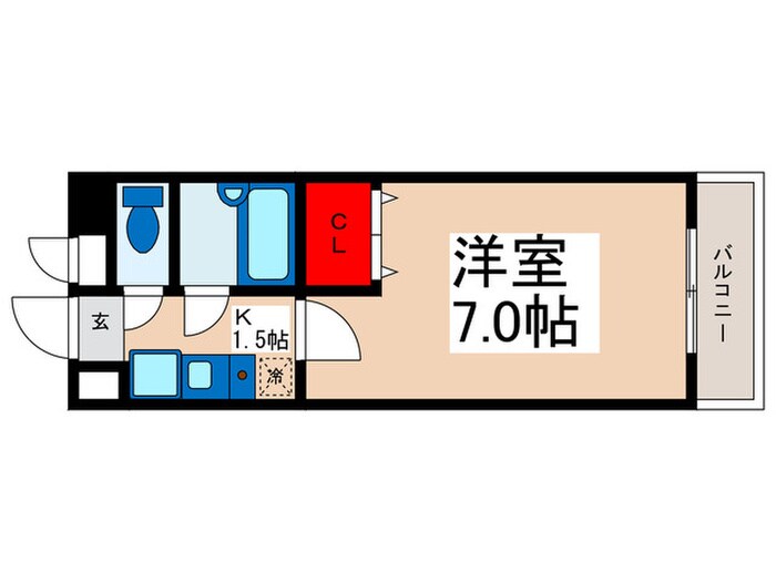 メテオーロ舞浜の物件間取画像