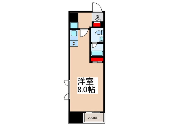 ﾌｧﾐｰﾙ銀座ｲｰｽﾄ(301)の物件間取画像