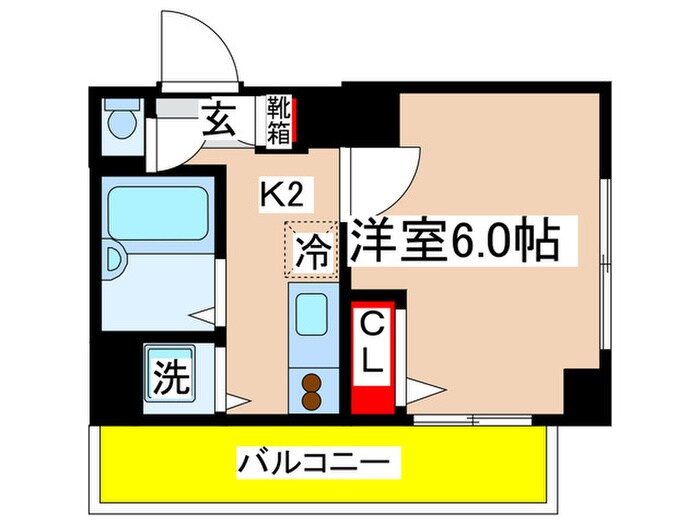 スカイコ－ト東陽町EAST(605)の物件間取画像