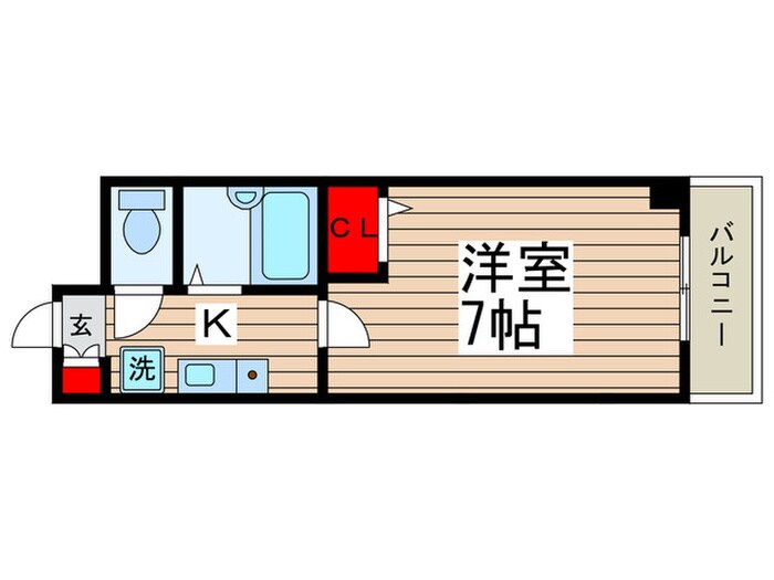 CASSIA南行徳の物件間取画像