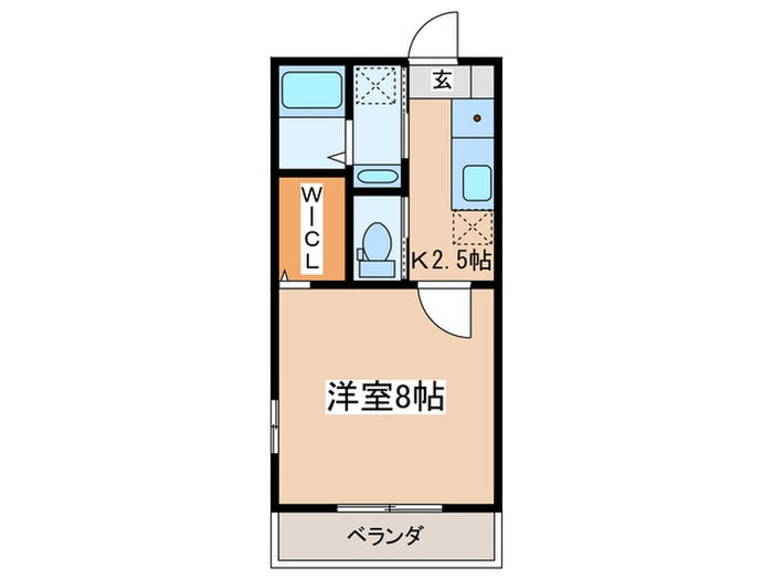 ドリームコートの物件間取画像