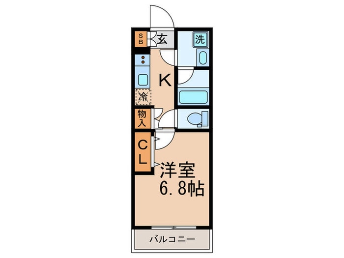 Bellus Vitaの物件間取画像