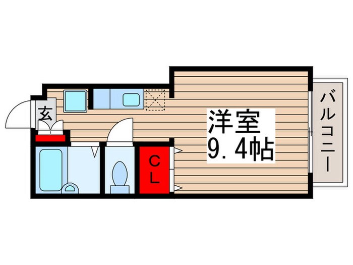マ－メイドの物件間取画像