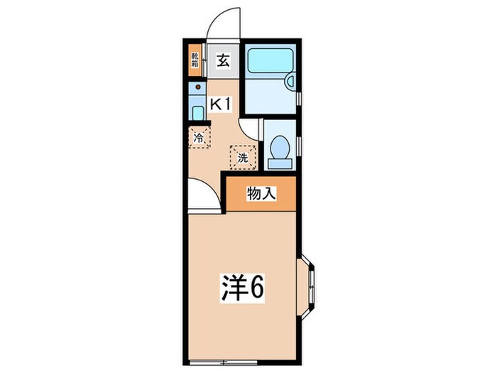 クレール御園の物件間取画像