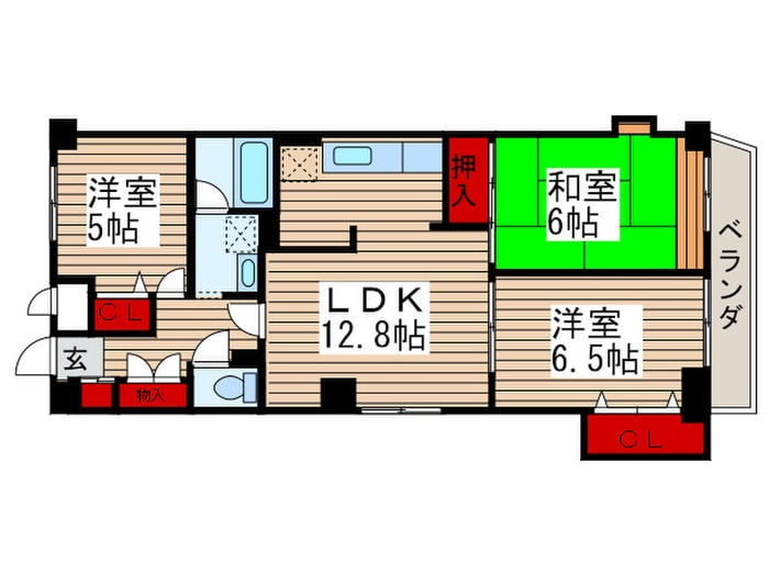 ＣＡＳＳＩＡ柏の物件間取画像