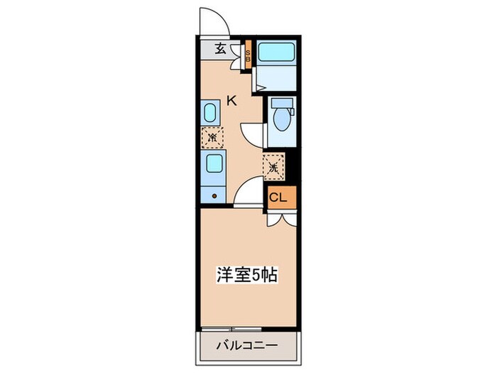 ブラモール池袋本町の物件間取画像